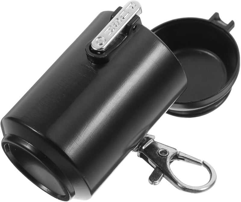 حامل سجائر محمول كبير محكم الإغلاق بغطاء محكم لمنع الدخان للسفر في الهواء الطلق - Image 1